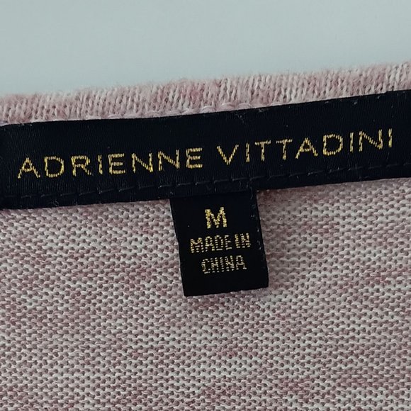 ADRIENNE VITTADINI Pink Ruffled Sweater Size M - Picture 9 of 11